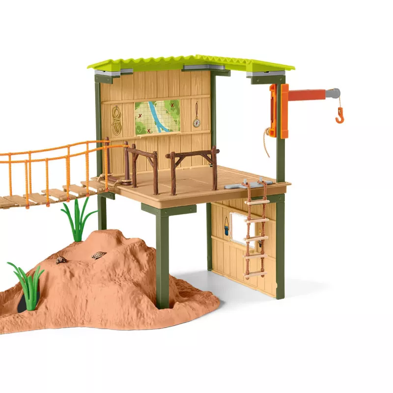 Zoo schleich WILD LIFE Ranger Adventure Station Multicolour 3-8 years