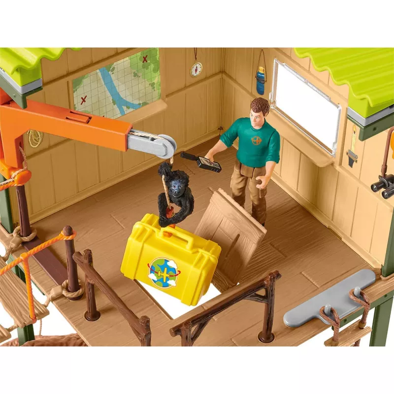 Zoo schleich WILD LIFE Ranger Adventure Station Multicolour 3-8 years