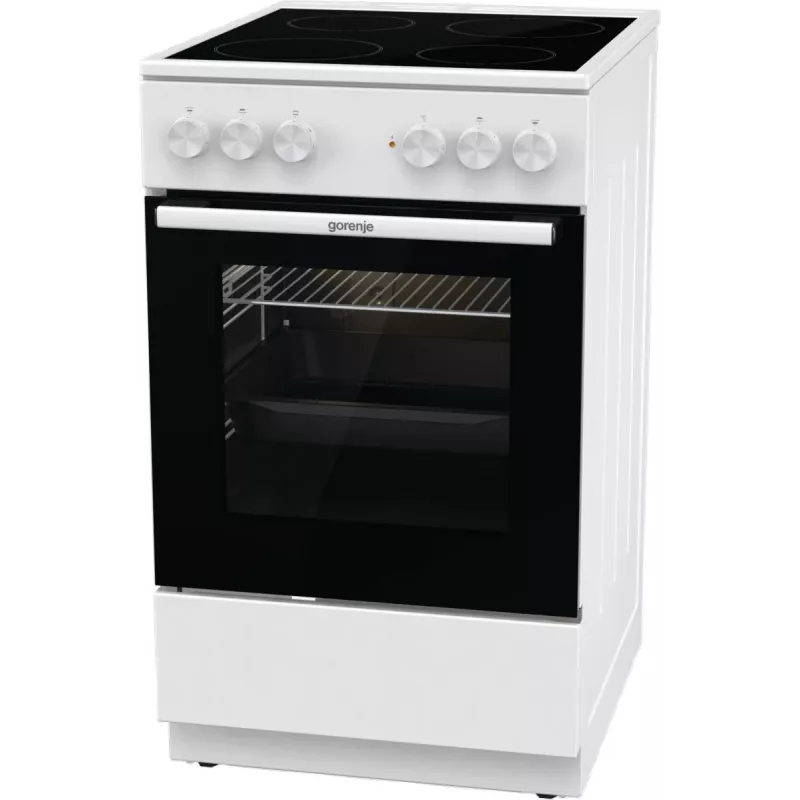 Gorenje GEC5A21WG Freestanding cooker Electric Ceramic hob White