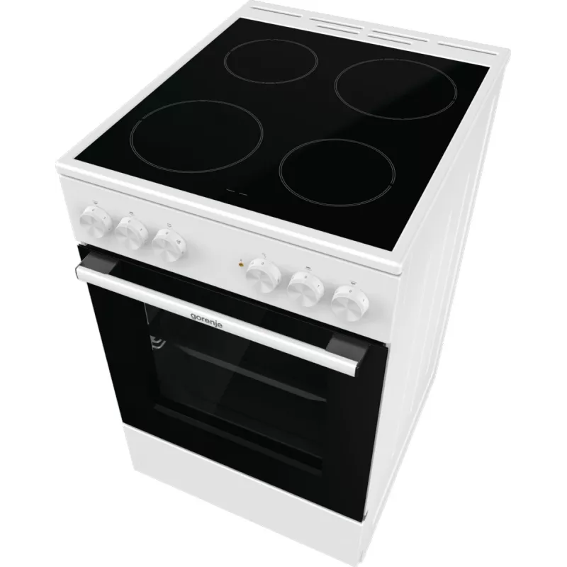 Gorenje GEC5A21WG Freestanding cooker Electric Ceramic hob White