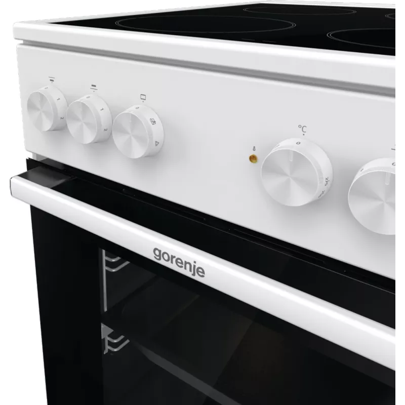 Gorenje GEC5A21WG Freestanding cooker Electric Ceramic hob White