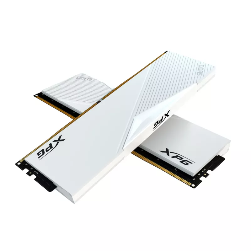 DIMM 32 GB DDR5-6000 (2x 16 GB) Dual-Kit (weiß, AX5U6000C3016G-DCLARWH, Lancer RGB, INTEL XMP)