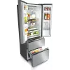 Hisense RF632N4WIE side-by-side refrigerator Freestanding 485 L Grey, Stainless steel