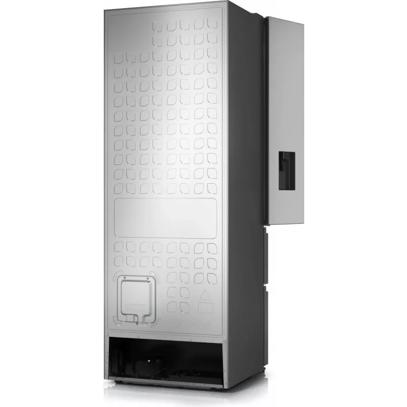Hisense RF632N4WIE side-by-side refrigerator Freestanding 485 L Grey, Stainless steel