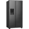 Hisense RS5P535NTFE side-by-side refrigerator Freestanding 566 L Black