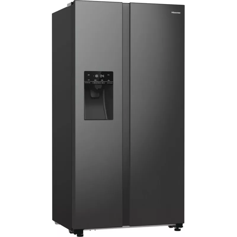 Hisense RS5P535NTFE side-by-side refrigerator Freestanding 566 L Black