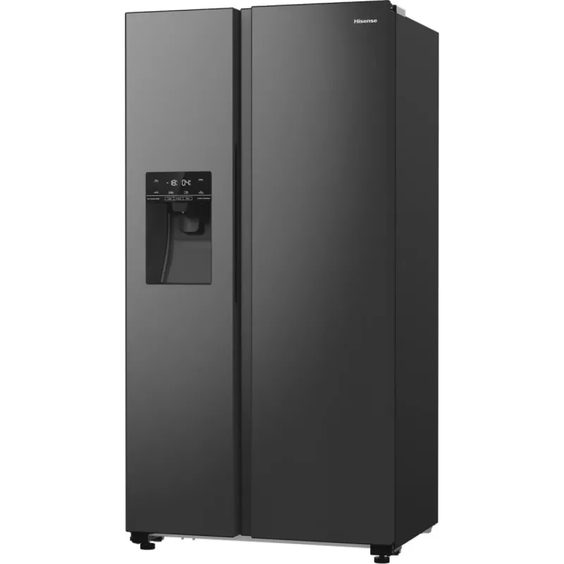 Hisense RS5P535NTFE side-by-side refrigerator Freestanding 566 L Black
