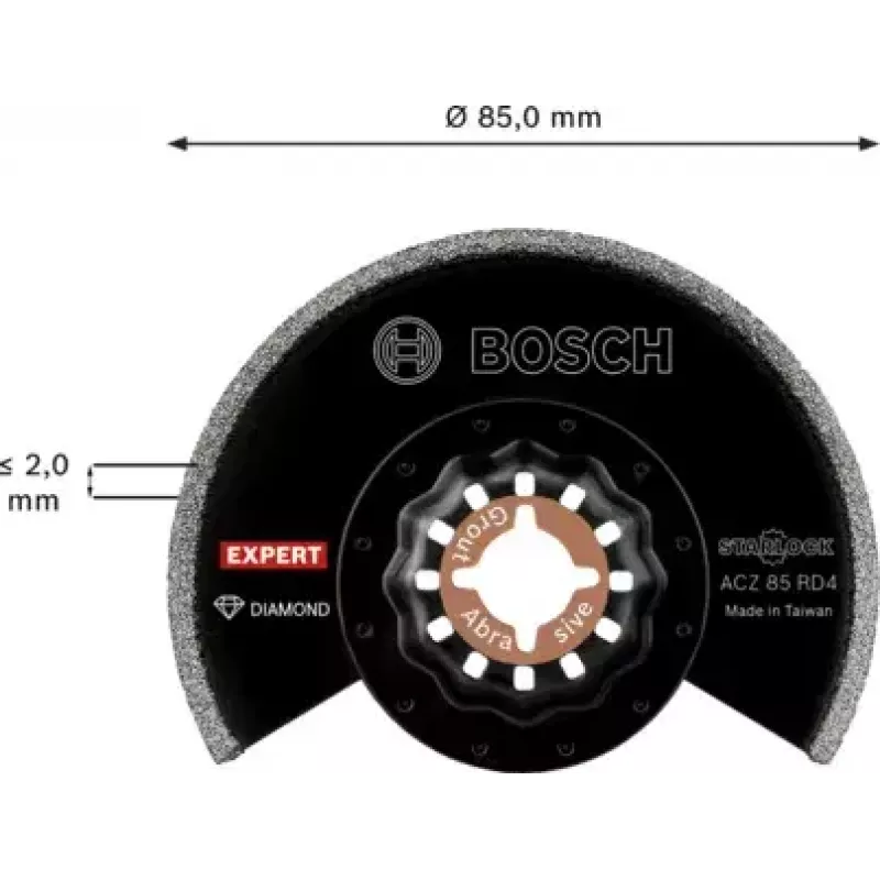 Bosch 2 608 900 035 multifunction tool attachment Segmented blade