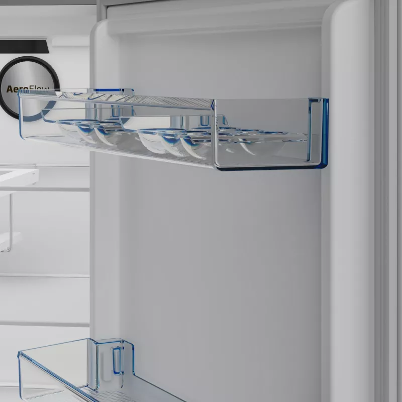 Beko B3RMLNE444HXB fridge Freestanding 365 L Stainless steel
