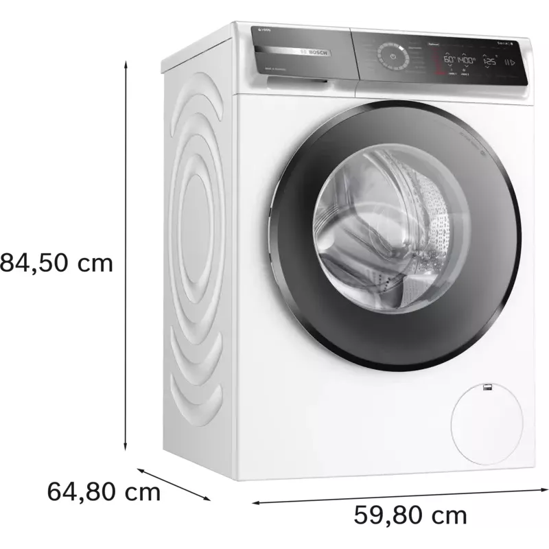 Bosch Serie 8 WGB244AW0 washing machine Front-load 9 kg 1400 RPM White