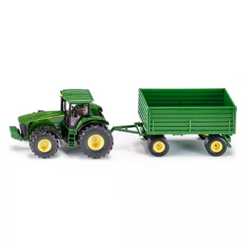 Tractor play vehicle Siku 1953 — metal and plastic, green, recommended age 3+