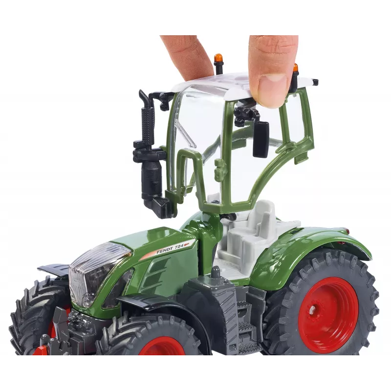 Toy vehicle and play track set Siku 3285 — mechanical play vehicle and track