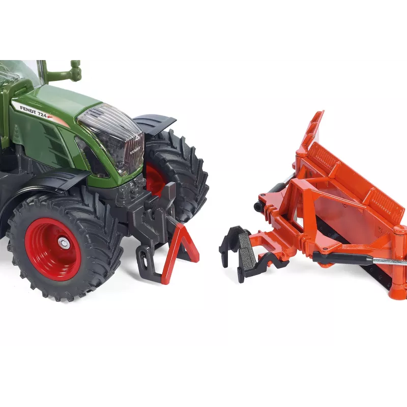 Toy vehicle and play track set Siku 3285 — mechanical play vehicle and track