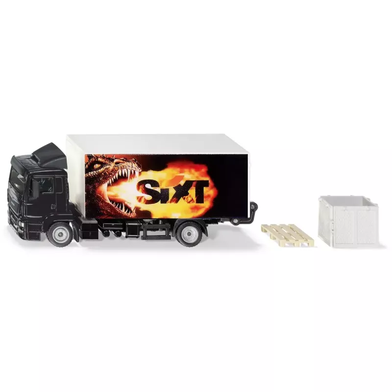 Toy truck Siku Super Man model with box body by Siku