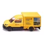 Delivery truck model Siku 1944 Metal Plastic Black Yellow