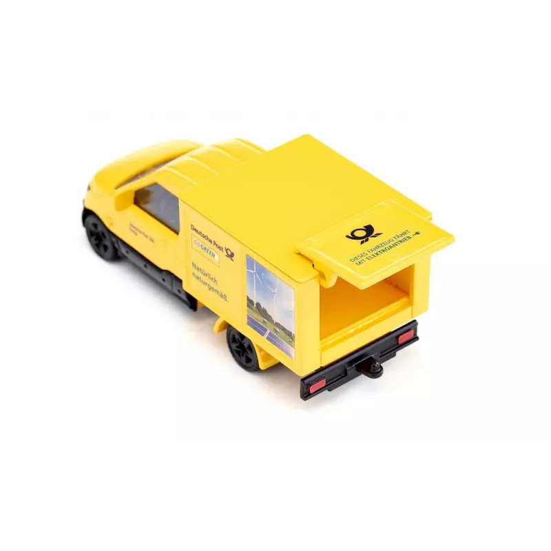 Delivery truck model Siku 1944 Metal Plastic Black Yellow