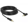 Audio Cable 3.5mm M/M DeLOCK 83760 5m Black