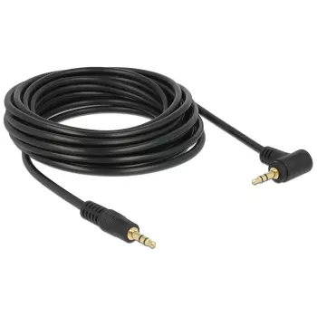 Audio Cable 3.5mm M/M DeLOCK 83760 5m Black