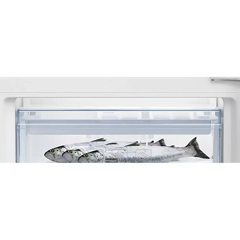 Beko BCSA285K4SN fridge-freezer Built-in 271 L White