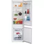 Beko BCSA285K4SN fridge-freezer Built-in 271 L White
