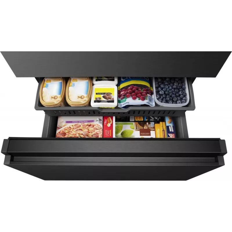 Hisense RF728N4SBFE side-by-side refrigerator Freestanding 560 L Black