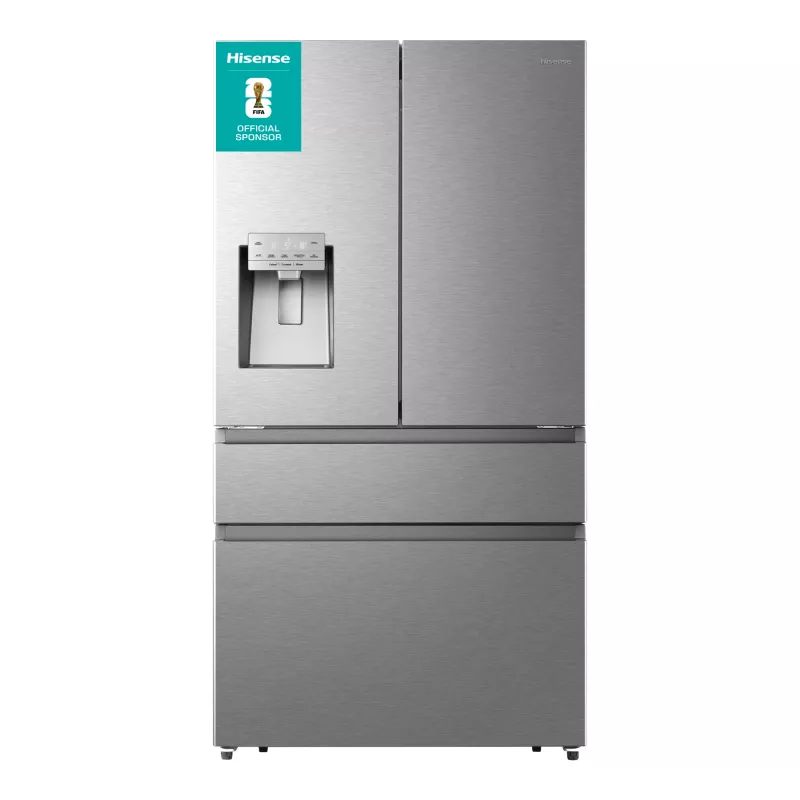 Hisense RF728N4SASE Freestanding 560 L Stainless steel