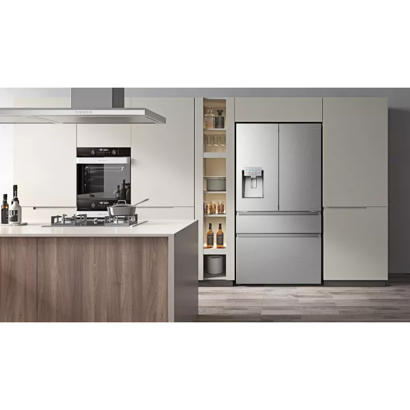 Hisense RF728N4SASE Freestanding 560 L Stainless steel