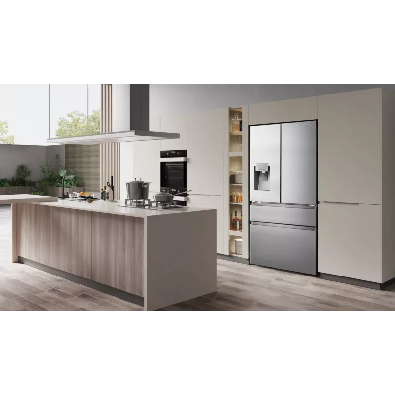 Hisense RF728N4SASE Freestanding 560 L Stainless steel
