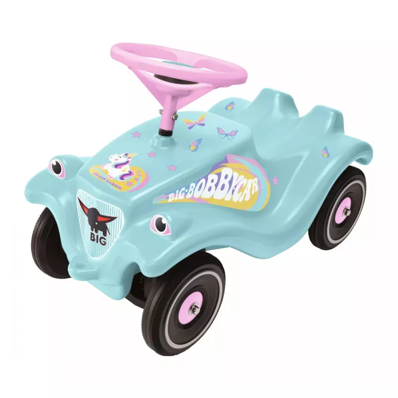 Ride-on car BIG Bobby Car Push type 1 user 4 wheels Pink Turquoise