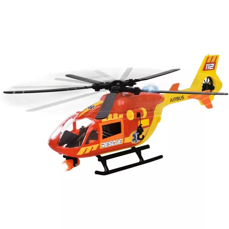 Toy ambulance helicopter Dickie model 203716024, realistic design, toy vehicle