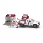 schleich HORSE CLUB Mobile vet with trailer, Animal, Horses, 5 yr(s), Multicolour
