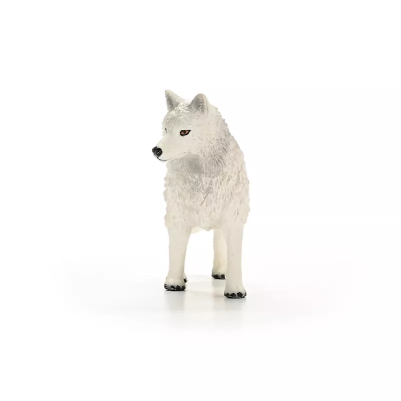 Figure Schleich Wilk Polarny 14880 – animal figurine, detailed plastic model, collectible play figure