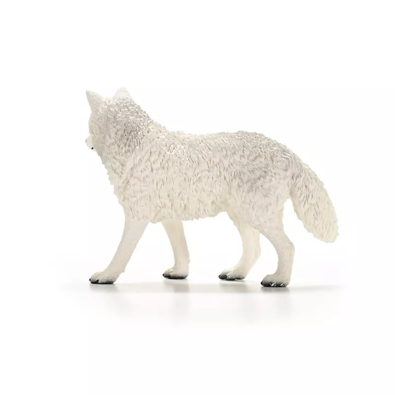 Figure Schleich Wilk Polarny 14880 – animal figurine, detailed plastic model, collectible play figure