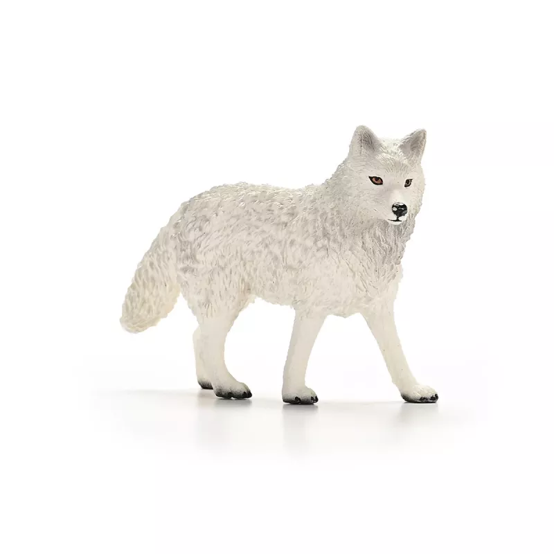 Figure Schleich Wilk Polarny 14880 – animal figurine, detailed plastic model, collectible play figure