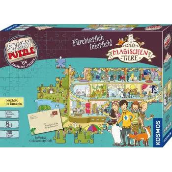 Story Puzzle: Die Schule der magischen Tiere - Fürchterlich feierlich!