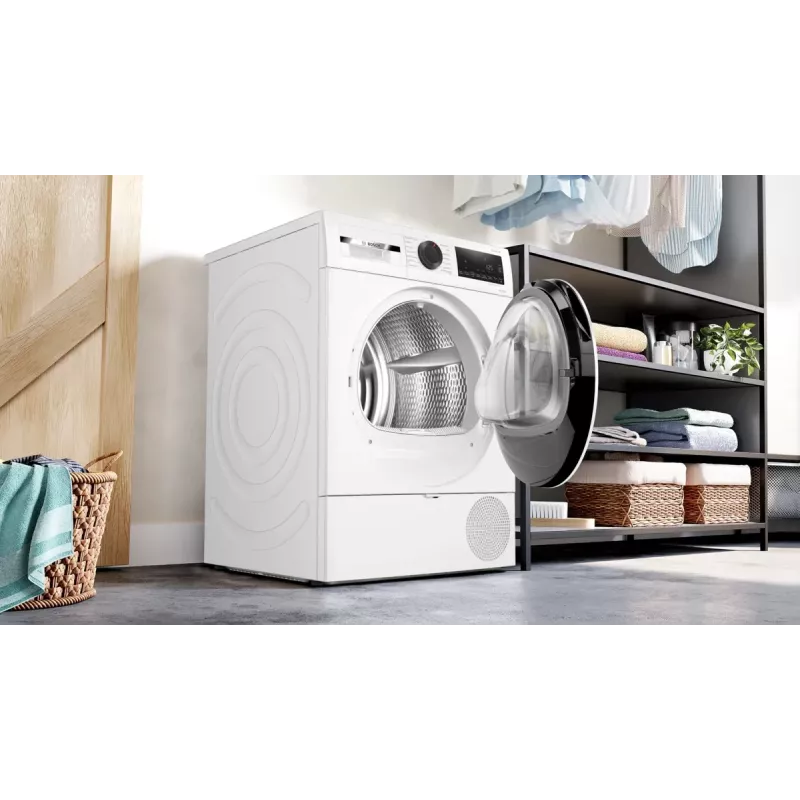 Bosch Serie 6 WQG241001 tumble dryer Freestanding Front-load 9 kg White