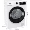 Gorenje DHNE83 tumble dryer Freestanding Front-load 8 kg White