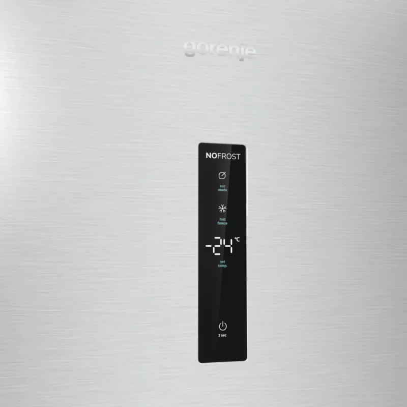 Gorenje Frysskåp FN619DAXL6 BK065B, 280 L, 12.6 kg/24h, SN-N, No Frost system, D, Grey