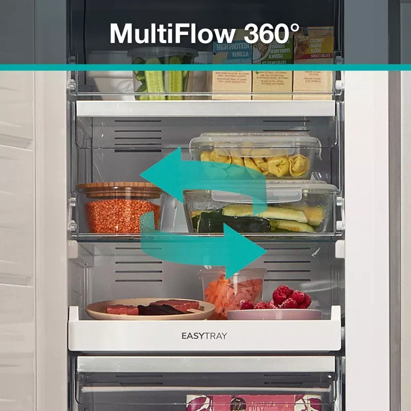 Gorenje Frysskåp FN619DAXL6 BK065B, 280 L, 12.6 kg/24h, SN-N, No Frost system, D, Grey