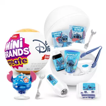 Mini Brands Create Disney Snacks Series 1 Capsule, Kitchen, 8 yr(s), Batteries included, LR44, Multicolour