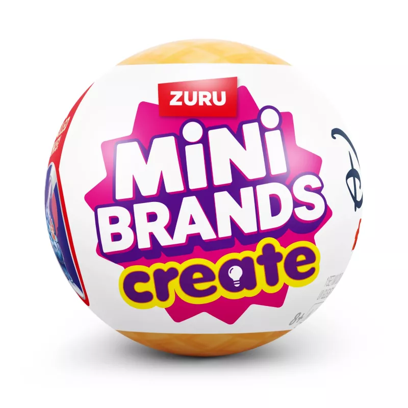 Mini Brands Create Disney Snacks Series 1 Capsule, Kitchen, 8 yr(s), Batteries included, LR44, Multicolour