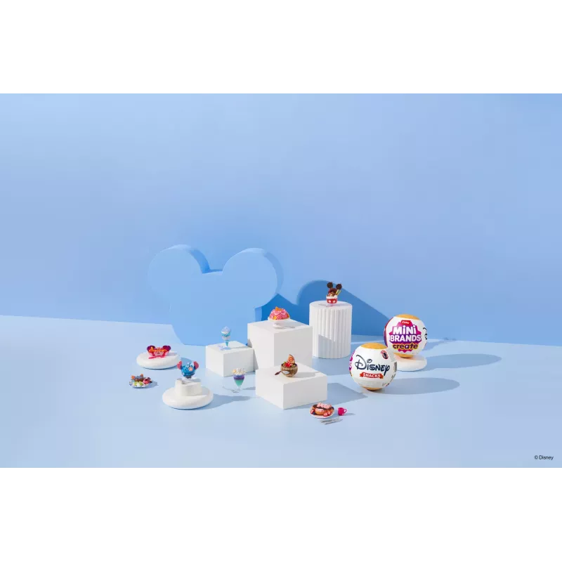 Mini Brands Create Disney Snacks Series 1 Capsule, Kitchen, 8 yr(s), Batteries included, LR44, Multicolour