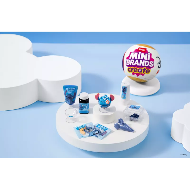 Mini Brands Create Disney Snacks Series 1 Capsule, Kitchen, 8 yr(s), Batteries included, LR44, Multicolour