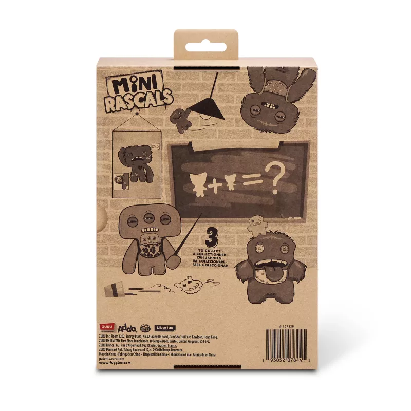 ZURU Fuggler Mini Rascals 9-inch Assortment Series 1 (Double Trouble).
