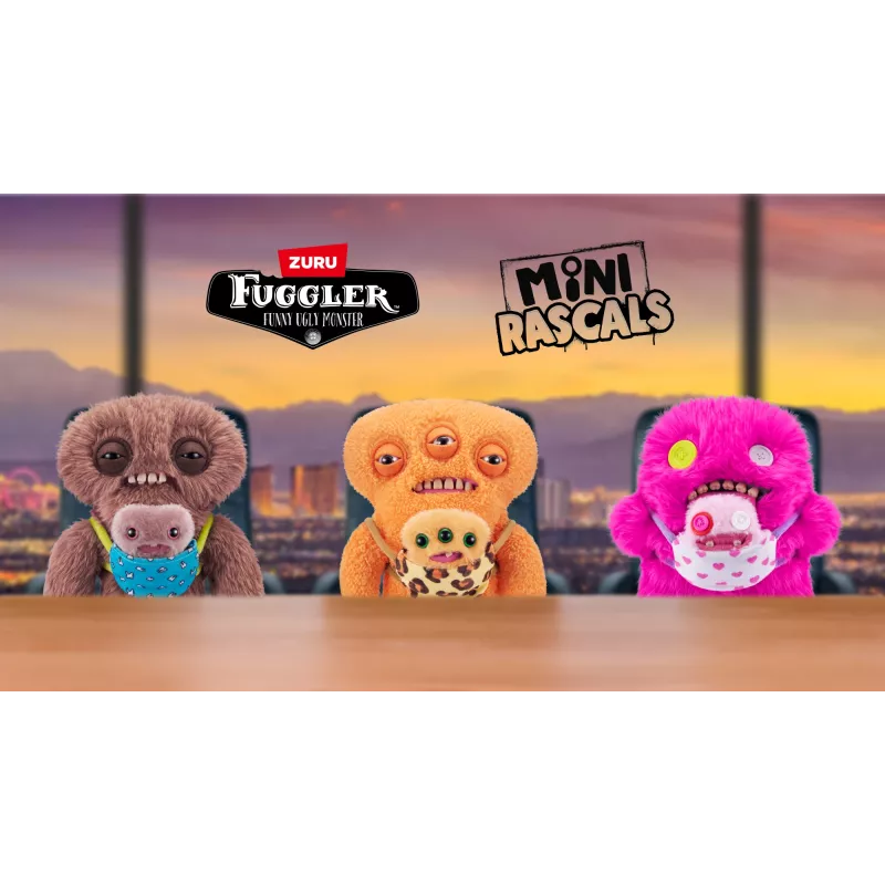ZURU Fuggler Mini Rascals 9-inch Assortment Series 1 (Double Trouble).
