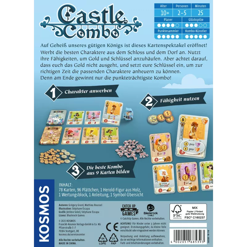 Kosmos 47855976 board/card game 25 min Strategy