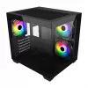 Fortron FSP Geh Mini S140 BA micro-ATX / M-ITX PC case, ARGB, black