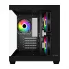 Fortron FSP Geh Mini S140 BA micro-ATX / M-ITX PC case, ARGB, black