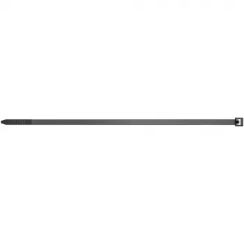 Parallel entry cable tie FISCHER 37573 — Nylon, 200 mm × 3.6 mm, Black, 100 pcs