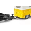Car model set Siku VW T1 with trailer and VW Beetle, preassembled 1:50, size 42×200×51 mm